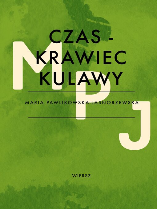 Cover image for Czas - krawiec kulawy